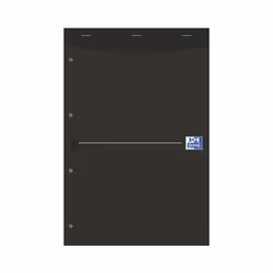 Oxford 100101877 bloc-notes A4 Violet, Noir