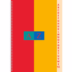 Conquerant 100101022 bloc-notes A4 180 feuilles Couleurs assorties