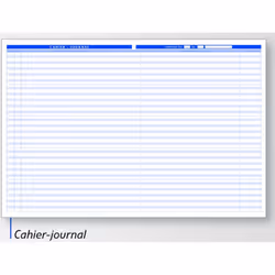 Oxford 100100357 bloc-notes Orange, Bleu - Vue supplémentaire 4