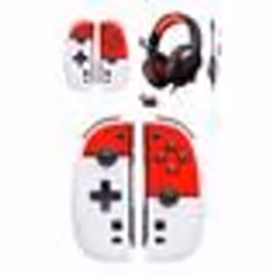 Casque et Manette - Nintendo - iiCon Pokeball dragonnes V2 - Haut-parleurs 50 mm - Arceau ajustable - Filaire