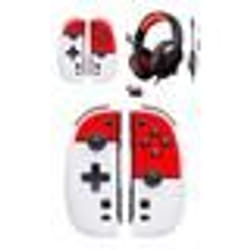 Casque et Manette - Nintendo - iiCon Pokeball dragonnes V2 - Haut-parleurs 50 mm - Arceau ajustable - Filaire
