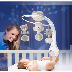 Infantino Mobile douce nuit 3 en 1 Ecru