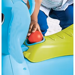 Infantino Porteur Eléphant Attrapeur De Balles 3 En 1, Plastique, Multicolore