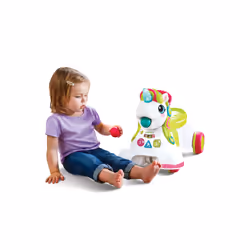 Infantino Porteur Licorne Attrapeur De Balles 3 En 1