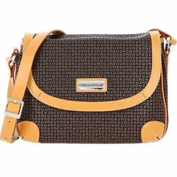 Sac à bandoulière - Fidelio - Tendance - Cuir vachette - Réglable - Fermoir rabat-zip