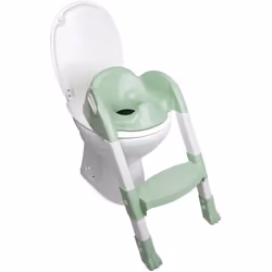 Réducteur WC - THERMOBABY - KIDDYLOO - Vert Céladon - Ajustable