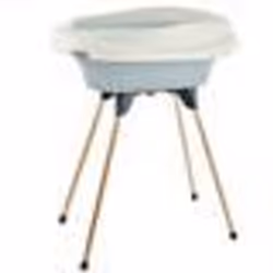 Pack plan à langer et baignoire - THERMOBABY - VASCO - Gris Charme - 2 en 1