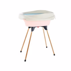 Le pack plan a langer et baignoire 2 en 1 VASCO astucieuse pour prendre soin de bébé. Avec ses bords arrondis, la baignoire e ...