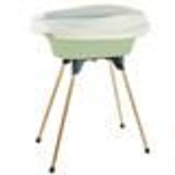 Pack plan à langer et baignoire - THERMOBABY - VASCO - Vert Céladon - 2 en 1