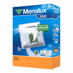 Menalux 2000 Aspirateur réservoir cylindrique Sac à poussière