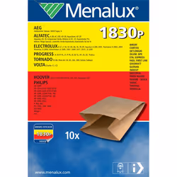 Menalux 1830 P Accessoire et fourniture pour aspirateur Aspirateur sans sac Sac à poussière