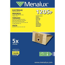 Boîte de 5 sacs + 1 filtre pour aspirateur 1205P Progress/Tornado/Electrolux