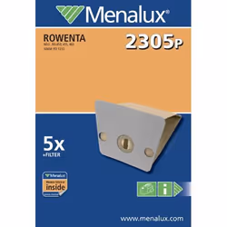 Menalux 2305 P Aspirateur réservoir cylindrique Sac à poussière