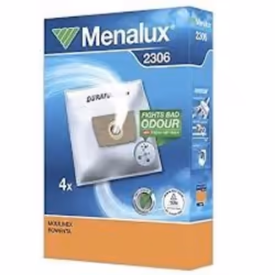 Menalux 2306 Aspirateur réservoir cylindrique Sac à poussière