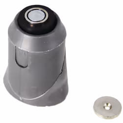 Butoir de porte magnétique gris 35kg - MONIN - 161340