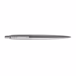 Parker 2020646, Stylo à bille retractable avec clip, Chrome, Acier inoxydable, Bleu, Acier inoxydable, Acier inoxydable, Moye ...