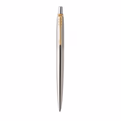 Parker JOTTER, Stylos rétractables à encre gel, Noir, Or, Acier inoxydable, Acier inoxydable, Rond, Or
