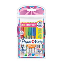 Papermate InkJoy Mini ST Multicolore Stylo à bille Moyen 10 pièce(s)