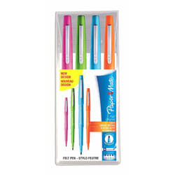 Papermate Flair Original stylo-feutre Moyen Bleu, Vert, Orange, Rose