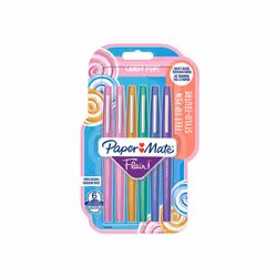 Papermate Flair, Moyen, 6 couleurs, Multicolore, Pointe ogive, 1 mm, Multicolore