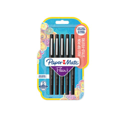 Papermate Flair Original stylo-feutre Moyen Noir 5 pièce(s)