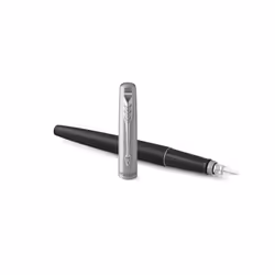 Parker Jotter stylo-plume Noir, Acier inoxydable 1 pièce(s)