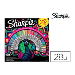 Sharpie 2058158 marqueur 28 pièce(s) Pointe fine Multicolore