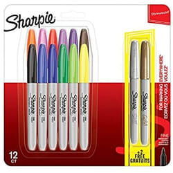 Sharpie 2061126 marqueur indélébile Métallique, Multicolore 14 pièce(s)