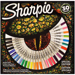 Sharpie 2061127, 30 pièce(s), Multicolore, Pointe fine, Gris, Multicolore, Rond, Fin/Ultra-fin