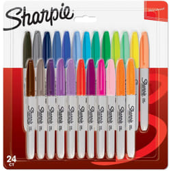 Sharpie 2065405 marqueur 24 pièce(s) Pointe fine/ogive Multicolore