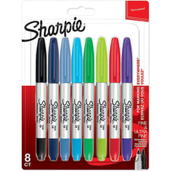 Sharpie 2065409 marqueur indélébile Multicolore 8 pièce(s)