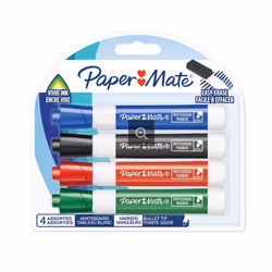 Papermate 2071057, 4 pièce(s), Couleurs assorties, Pointe ogive, Couleurs assorties, Rond, Bold