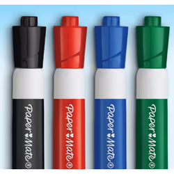 Papermate 2084305 marqueur 4 pièce(s) Pointe biseautée Couleurs assorties