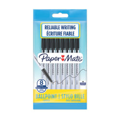 Papermate 2084376 stylo à bille Noir Moyen 8 pièce(s)
