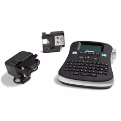 DYMO LabelManager ™ 210D+ QWERTY Kitcase, QWERTY, D1, Transfert thermique, 180 x 180 DPI, 12 mm/sec, Sans fil