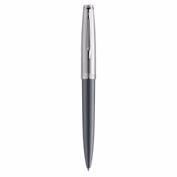 Waterman Emblème, Clip, Stylo à bille rétractable par rotation, Bleu, 1 pièce(s), Moyen