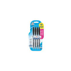 Papermate FlexGrip Gel Stylos rétractables à encre gel Moyen Noir 4 pièce(s)