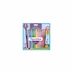Papermate Flair, Moyen, 12 couleurs, Multicolore, 0,7 mm, Multicolore, Rond