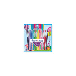 Papermate Flair stylo-feutre Moyen Multicolore 12 pièce(s)