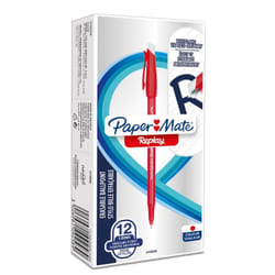 Papermate Replay Rouge Stylo à bille Moyen 12 pièce(s)