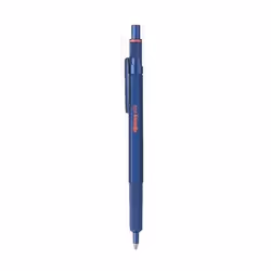 Rotring 600, Clip, Stylo à bille rétractable avec clip, Rechargeable, Noir, 1 pièce(s)