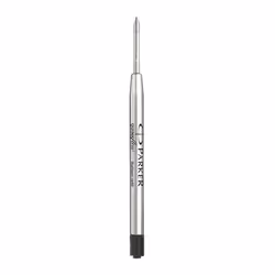 Parker Quinkflow, Noir, Moyen, Noir, Argent, Stylo à bille, 10 pièce(s), Blister