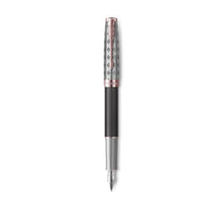Parker Sonnet stylo-plume Noir, Gris, Métallique, Or rose 1 pièce(s)
