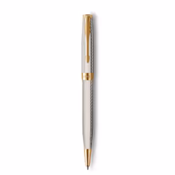 Parker Sonnet, Clip, Stylo à bille rétractable par rotation, Rechargeable, Noir, 1 pièce(s), Moyen