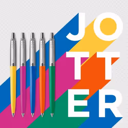 Parker Jotter Originals Bleu Stylo à bille rétractable avec clip Moyen 1 pièce(s)