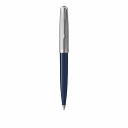 Parker 51, Clip, Stylo à bille rétractable par rotation, Noir, 1 pièce(s), Moyen