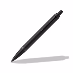 Parker IM Achromatic, Clip, Stylo à bille rétractable avec clip, Rechargeable, Bleu, 1 pièce(s)