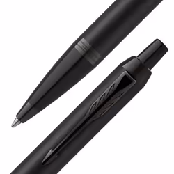 Parker IM Achromatic Bleu Stylo à bille rétractable avec clip 1 pièce(s)
