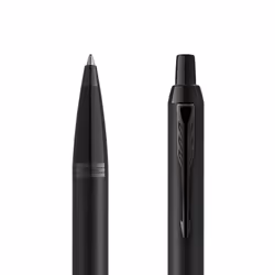Parker IM Achromatic Bleu Stylo à bille rétractable avec clip 1 pièce(s) - Vue supplémentaire 6