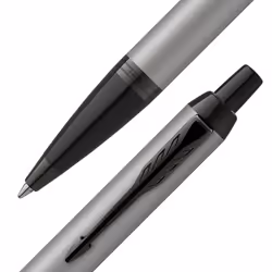 Parker IM Achromatic Bleu Stylo à bille rétractable avec clip 1 pièce(s)